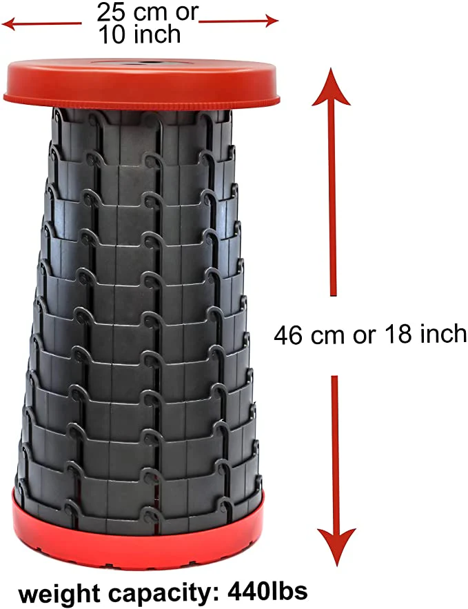 Telescoping Stool Folding Stool Seat - Image 3
