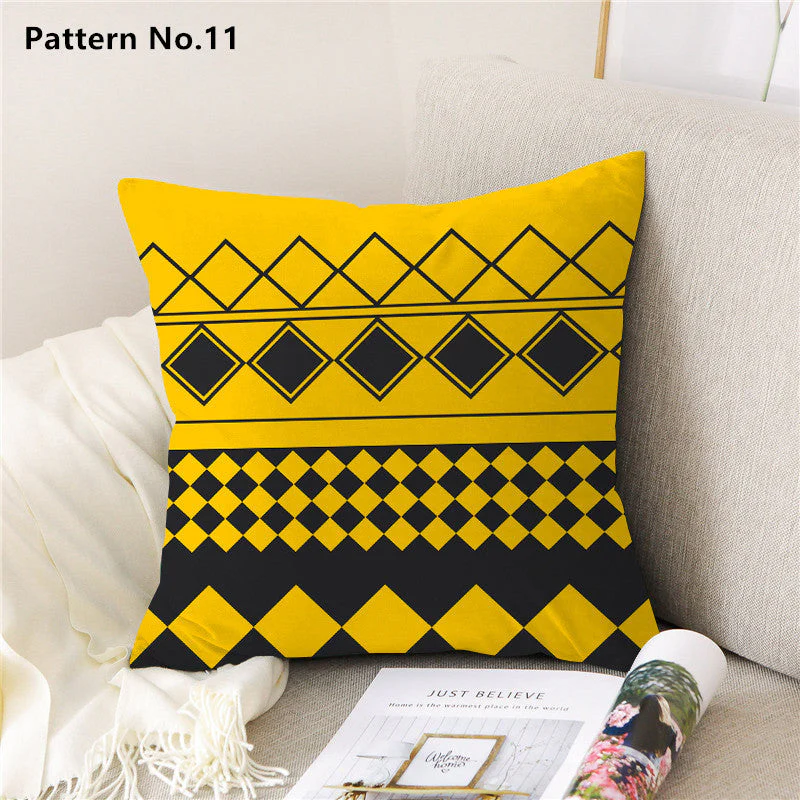 Throw Pillow Case Cushion Cover 18 x 18 inches 45 x 45 cm(Pattern No.01~22) - Image 14