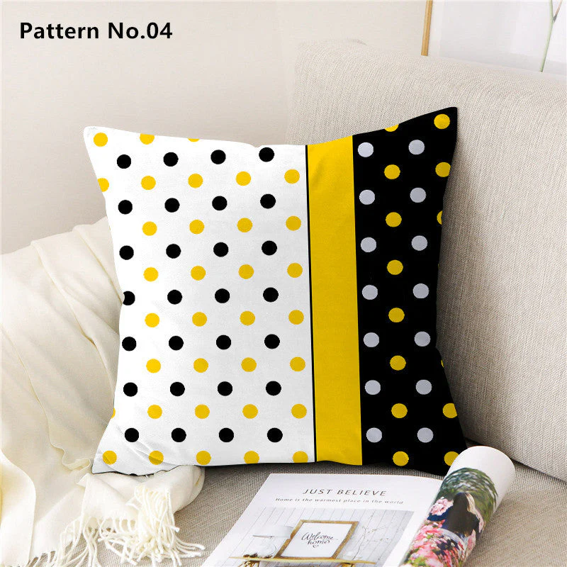 Throw Pillow Case Cushion Cover 18 x 18 inches 45 x 45 cm(Pattern No.01~22) - Image 7
