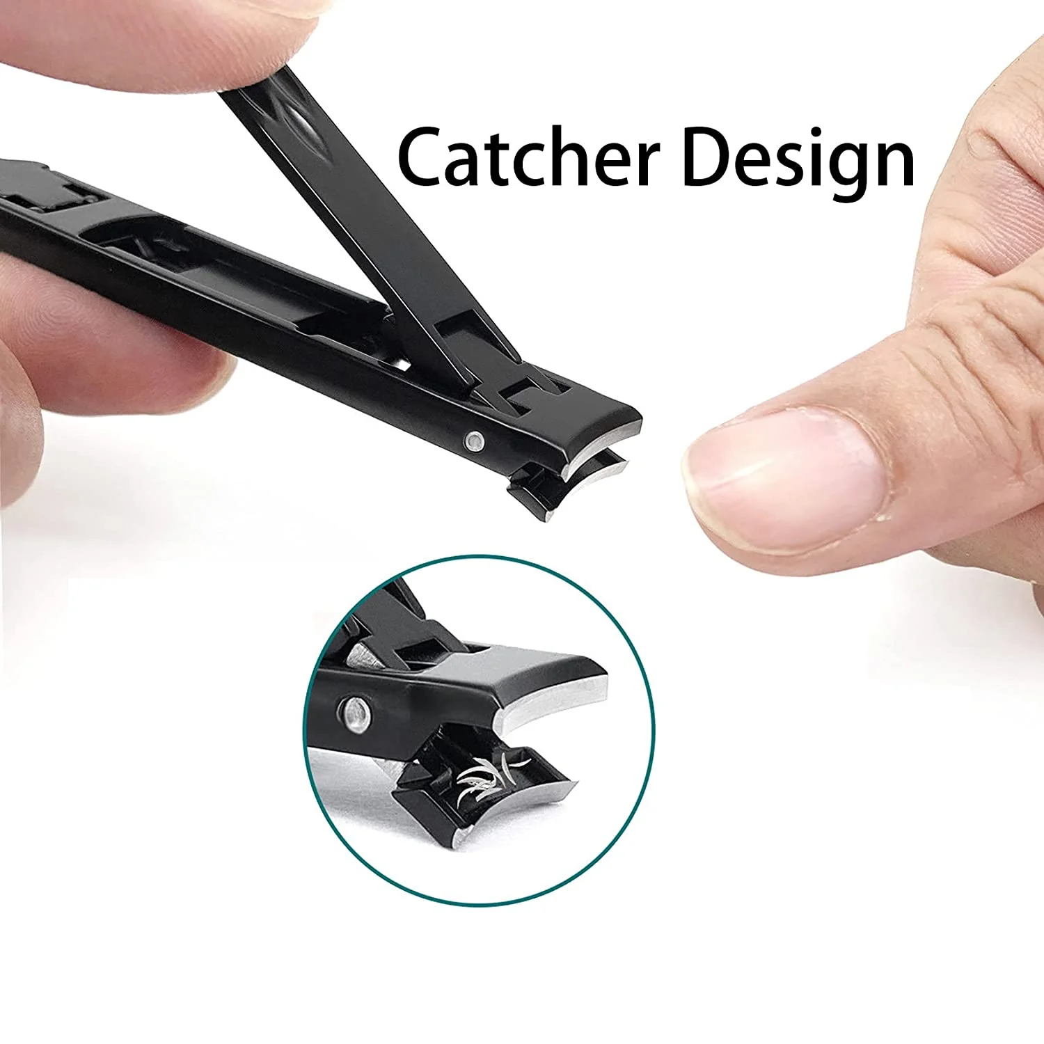 Ultra Thin Double Head Stainless Steel Nail Clipper - Image 4