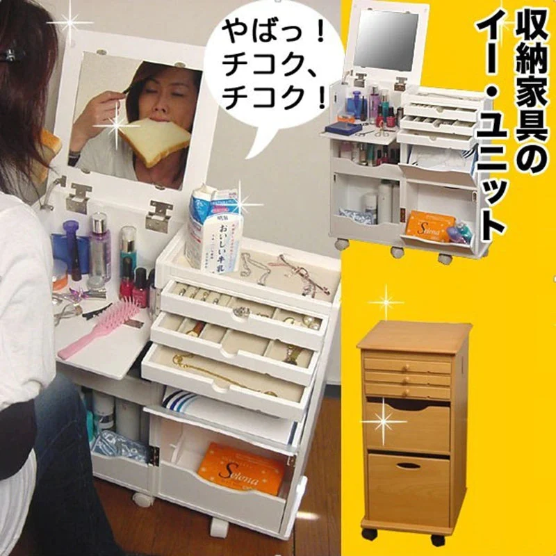 Vanity Table with Large Storage Room - Image 6