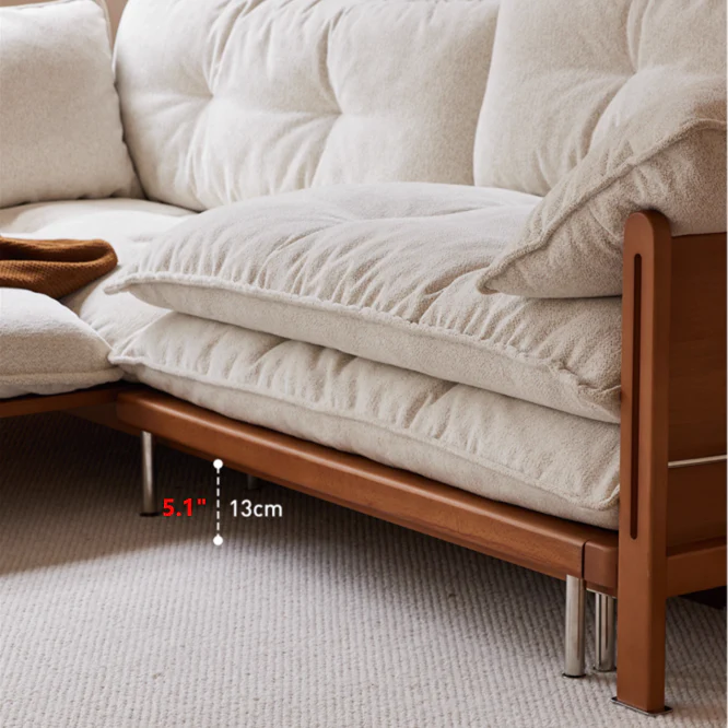 Versatile 3-in-1 Cloud Sofa Bed with Built-In Side Storage - Image 11