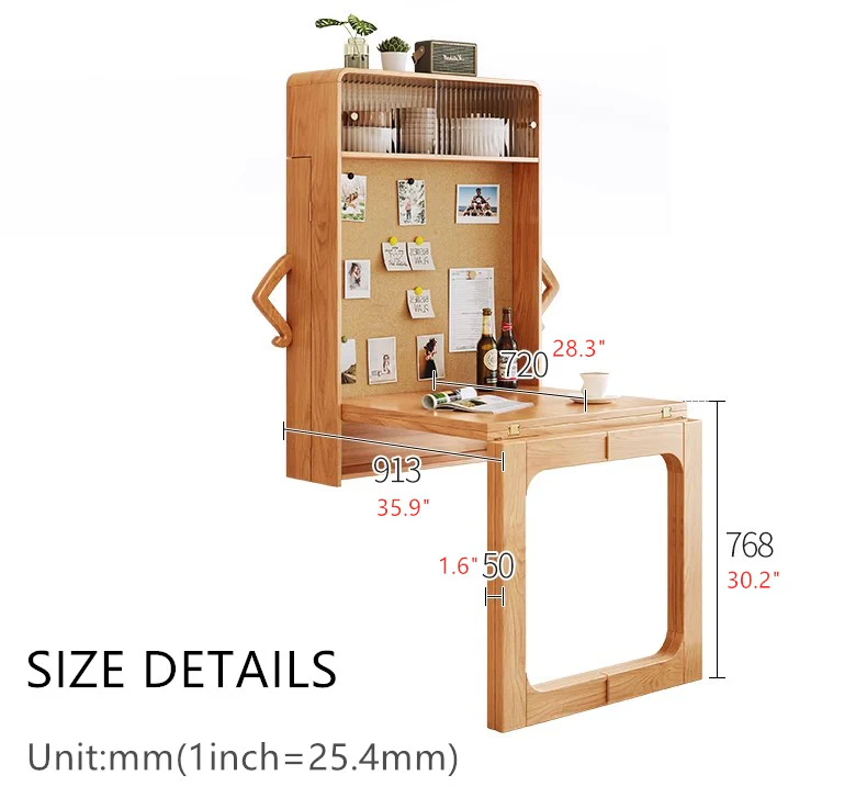 Wall Mounted Folding Table - Image 7