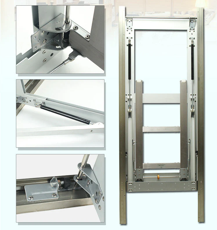 Wall Mounted Invisible Folding Table Mechanism Set - Image 5