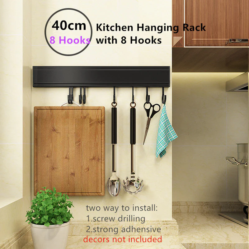 Wall Mounted Kitchen Rack Organizer - Image 10