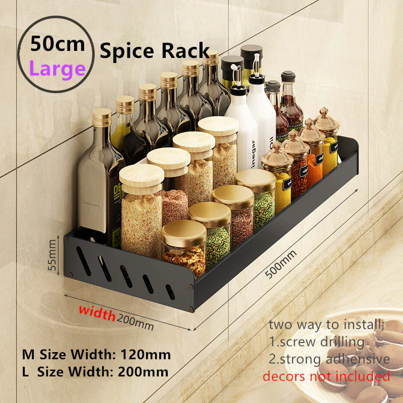 Wall Mounted Kitchen Rack Organizer - Image 12