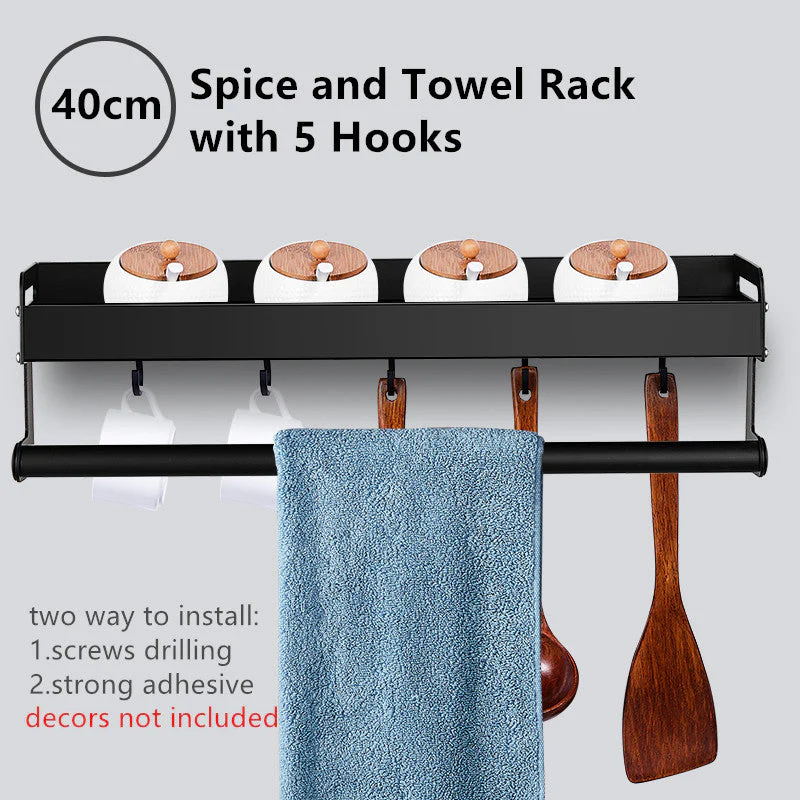 Wall Mounted Kitchen Rack Organizer - Image 22