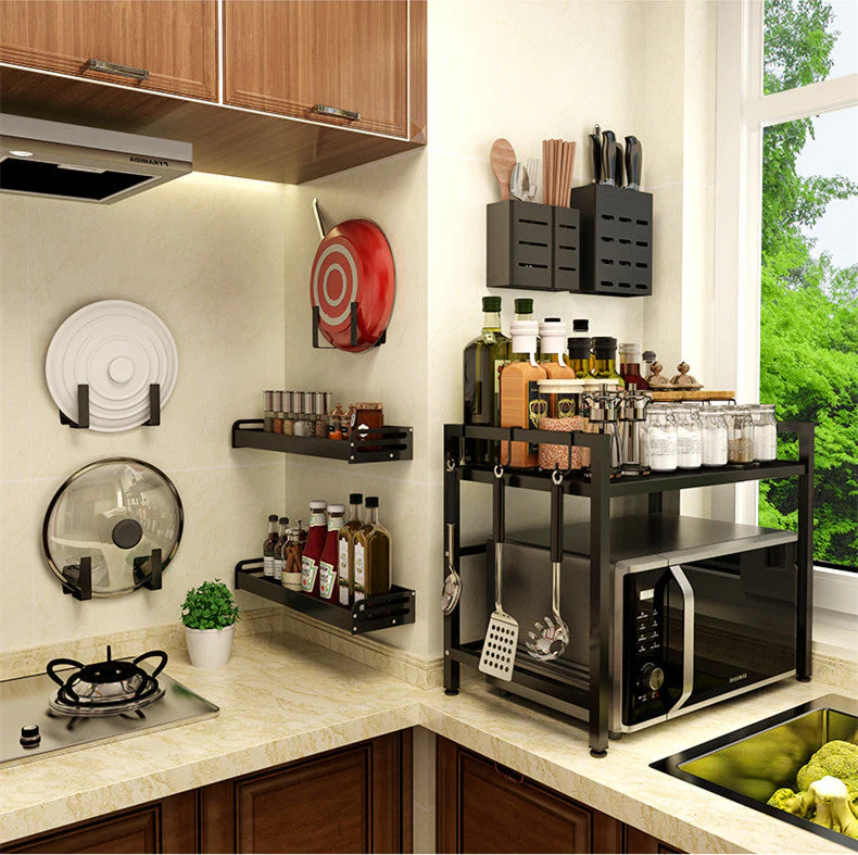 Wall Mounted Kitchen Rack Organizer - Image 3