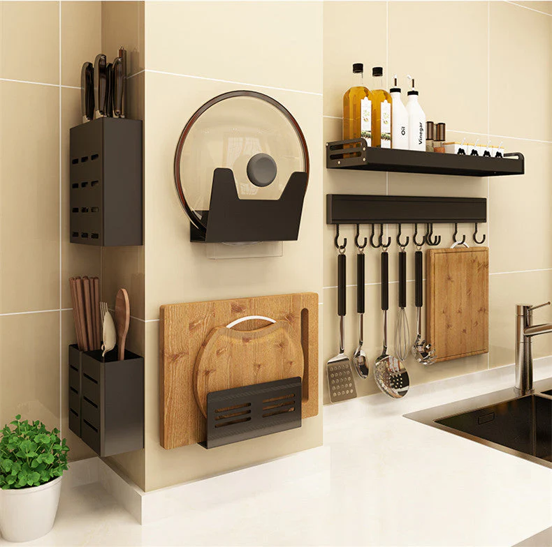 Wall Mounted Kitchen Rack Organizer - Image 6