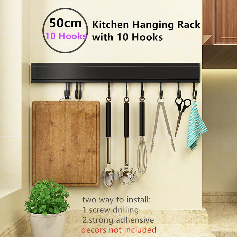 Wall Mounted Kitchen Rack Organizer - Image 9