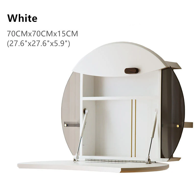 Wall Mounted Space Saving Multifunction Vanity Table Laptop Desk - Image 6