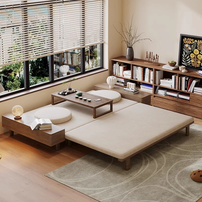 Zen Transform Sofa Bed with Chabudai Table - Image 5