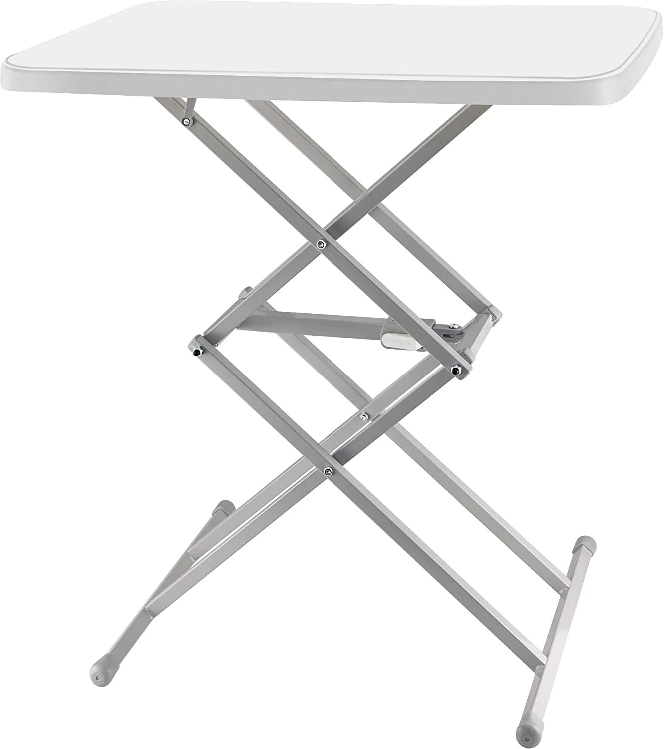 Zero Assembly Height Adjustable Foldable Table for Home Garden Office Indoor Outdoor Use - Image 9